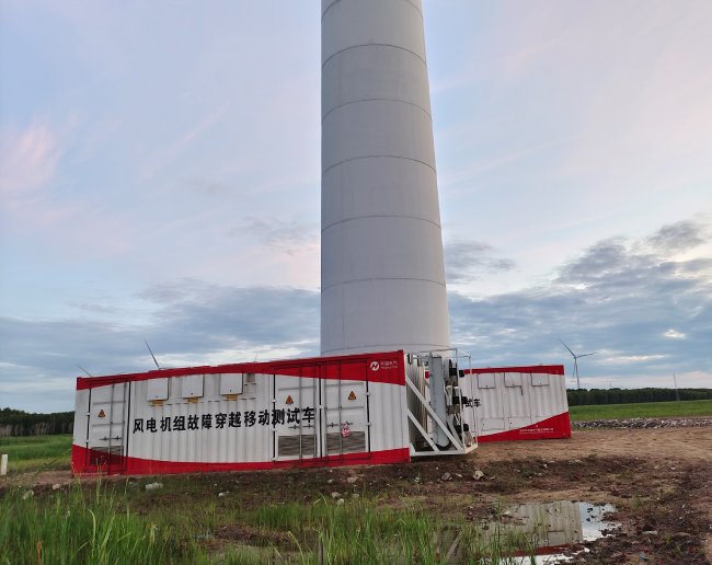 ​黑龙江齐齐哈尔鹤鸣湖风电场