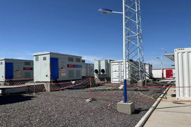 内蒙古锡林浩特某储能电站电网适应性、故障穿越能力测试