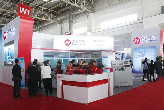 禾望电气以“省维护创造价值”为主题亮相CWP2013北京国际风能展.jpg
